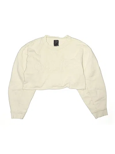 Pre-owned Assorted Brands Kids' Sweatshirt In Ivory