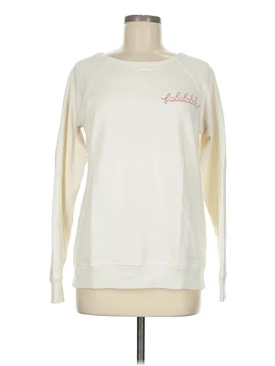 Pre-owned Assorted Brands Sweatshirt In Ivory