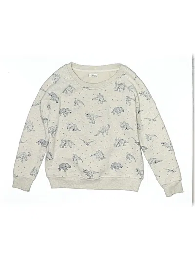 Pre-owned Assorted Brands Kids' Sweatshirt In Ivory
