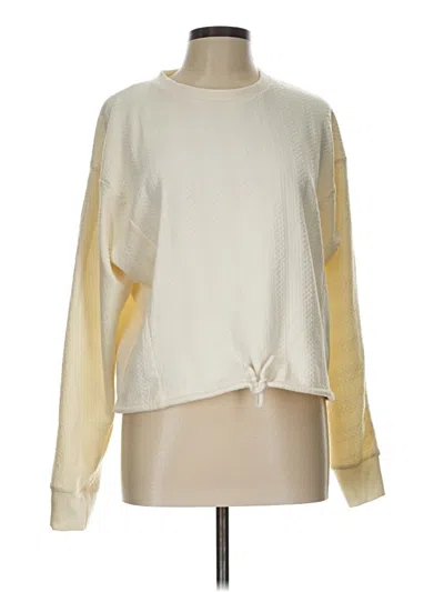 Pre-owned Assorted Brands Sweatshirt In Ivory