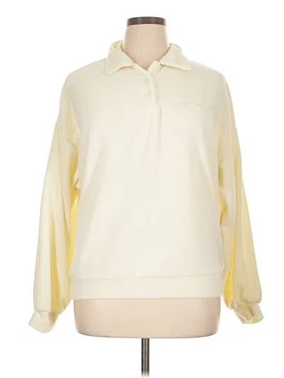 Pre-owned Assorted Brands Sweatshirt In Ivory