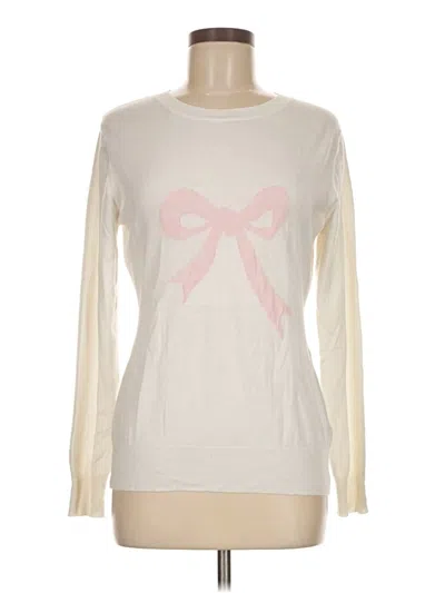 Pre-owned Assorted Brands Sweatshirt In Ivory