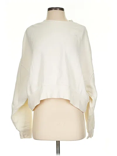 Pre-owned Assorted Brands Sweatshirt In Ivory