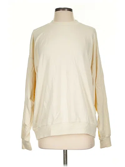 Pre-owned Assorted Brands Sweatshirt In Ivory