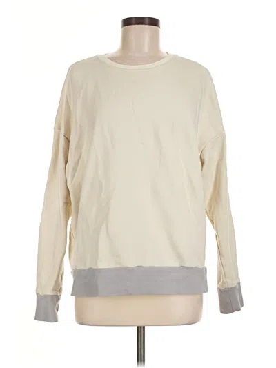 Pre-owned Assorted Brands Sweatshirt In Ivory