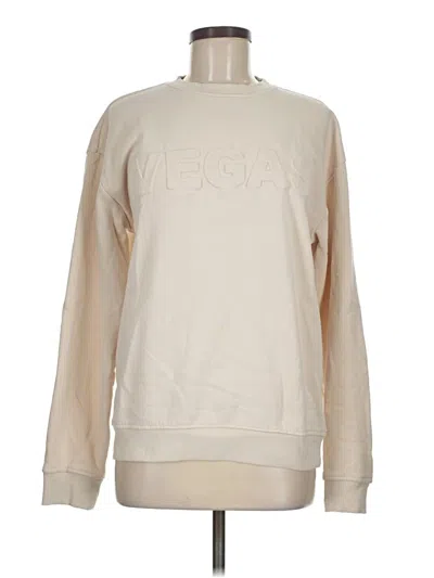 Pre-owned Assorted Brands Sweatshirt In Ivory