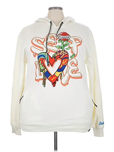 Pre-owned Assorted Brands Sweatshirt In Ivory