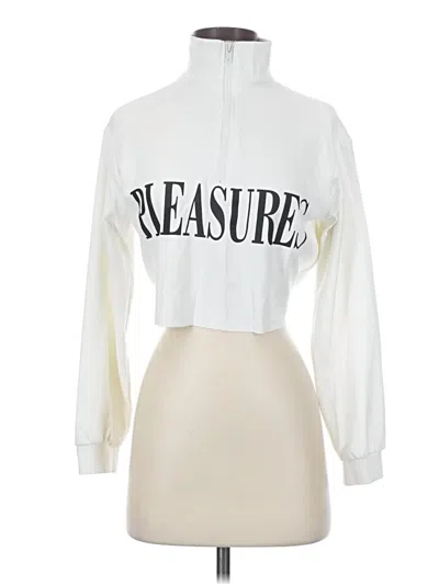 Pre-owned Assorted Brands Sweatshirt In Ivory