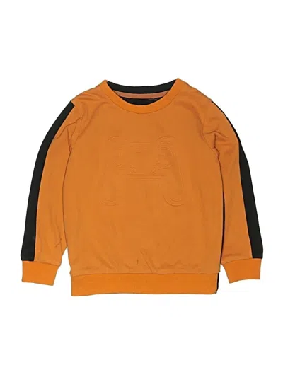 Pre-owned Assorted Brands Kids' Sweatshirt In Orange