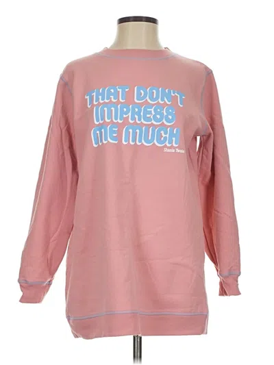 Pre-owned Assorted Brands Sweatshirt In Pink