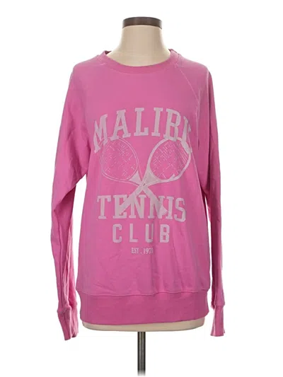 Pre-owned Assorted Brands Sweatshirt In Pink