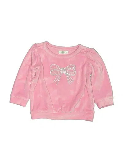 Pre-owned Assorted Brands Babies' Sweatshirt In Pink