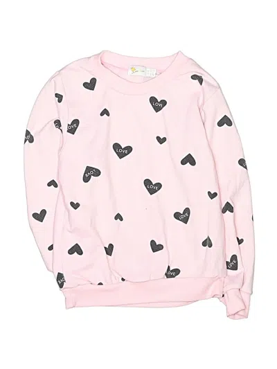 Pre-owned Assorted Brands Kids' Sweatshirt In Pink