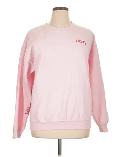 Pre-owned Assorted Brands Sweatshirt In Pink