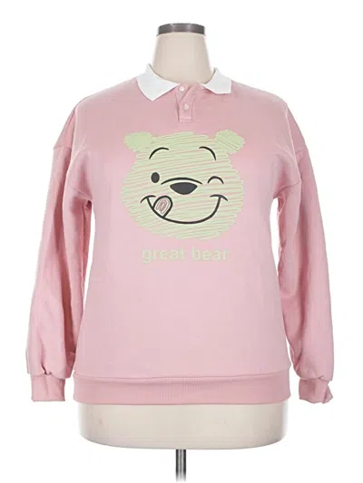 Pre-owned Assorted Brands Sweatshirt In Pink