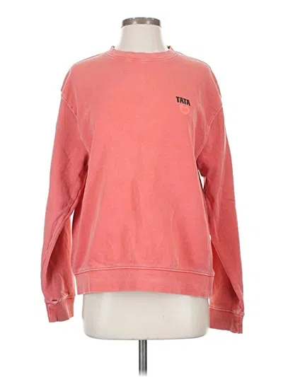 Pre-owned Assorted Brands Sweatshirt In Pink