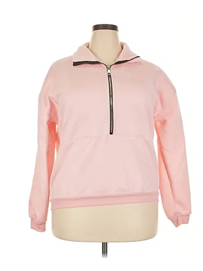 Pre-owned Assorted Brands Sweatshirt In Pink
