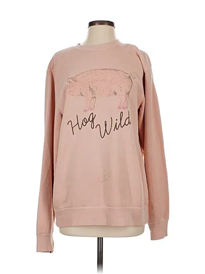 Pre-owned Assorted Brands Sweatshirt In Pink