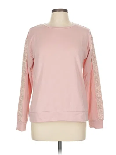 Pre-owned Assorted Brands Sweatshirt In Pink