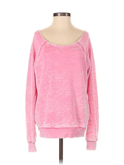 Pre-owned Assorted Brands Sweatshirt In Pink