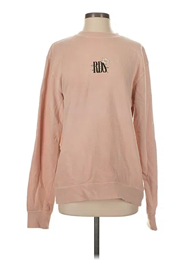 Pre-owned Assorted Brands Sweatshirt In Pink
