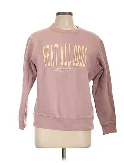 Pre-owned Assorted Brands Sweatshirt In Pink