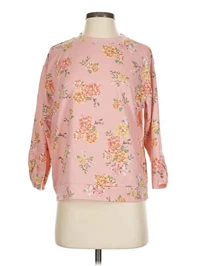 Pre-owned Assorted Brands Sweatshirt In Pink