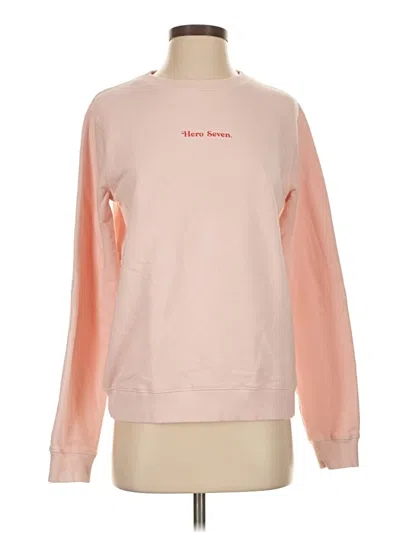 Pre-owned Assorted Brands Sweatshirt In Pink