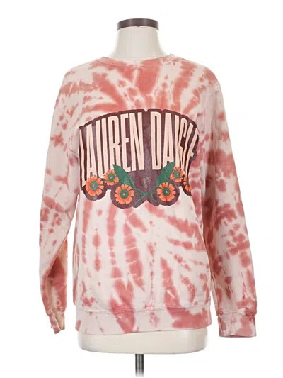 Pre-owned Assorted Brands Sweatshirt In Pink