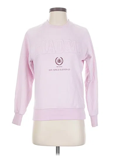 Pre-owned Assorted Brands Sweatshirt In Pink
