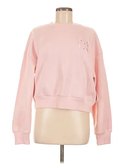 Pre-owned Assorted Brands Sweatshirt In Pink
