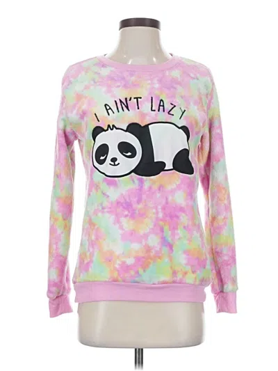Pre-owned Assorted Brands Sweatshirt In Pink