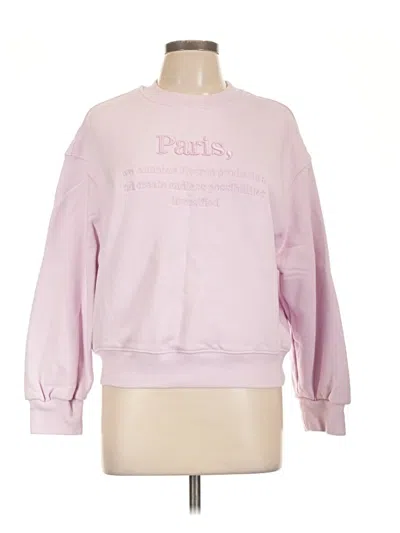 Pre-owned Assorted Brands Sweatshirt In Pink