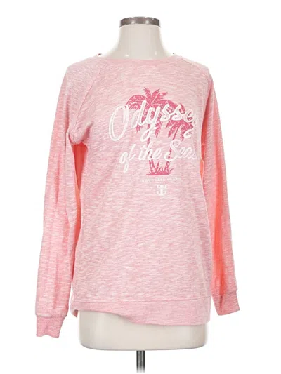 Pre-owned Assorted Brands Sweatshirt In Pink