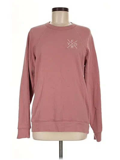 Pre-owned Assorted Brands Sweatshirt In Pink