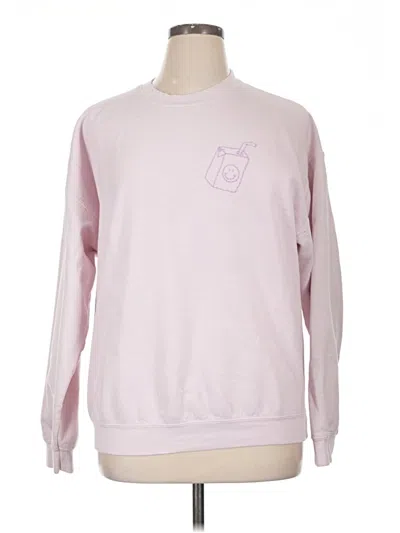 Pre-owned Assorted Brands Sweatshirt In Pink