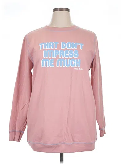 Pre-owned Assorted Brands Sweatshirt In Pink
