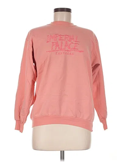 Pre-owned Assorted Brands Sweatshirt In Pink