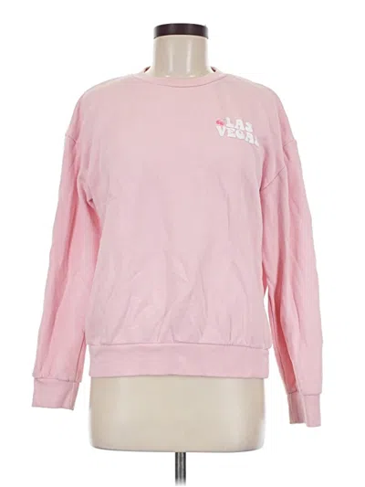 Pre-owned Assorted Brands Sweatshirt In Pink