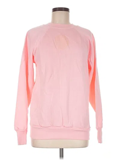 Pre-owned Assorted Brands Sweatshirt In Pink