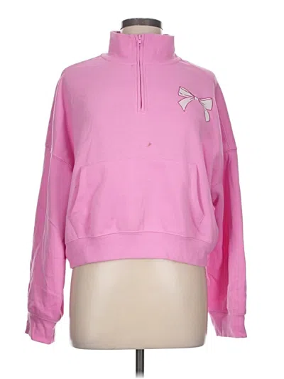 Pre-owned Assorted Brands Sweatshirt In Pink
