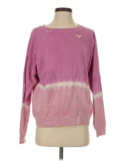 Pre-owned Assorted Brands Sweatshirt In Pink