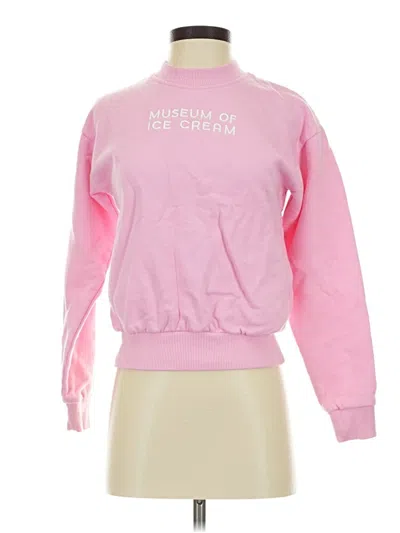 Pre-owned Assorted Brands Sweatshirt In Pink