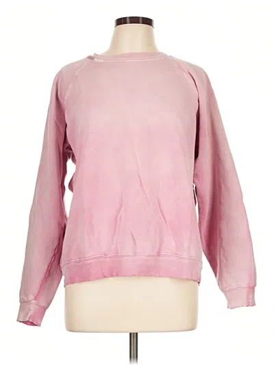 Pre-owned Assorted Brands Sweatshirt In Pink