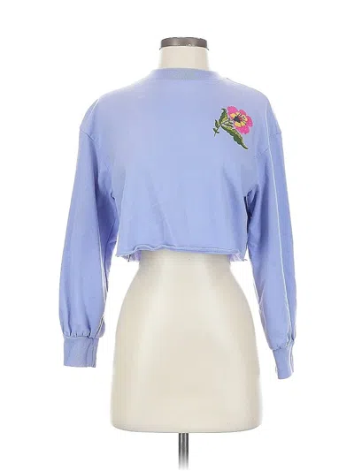 Pre-owned Assorted Brands Sweatshirt In Purple