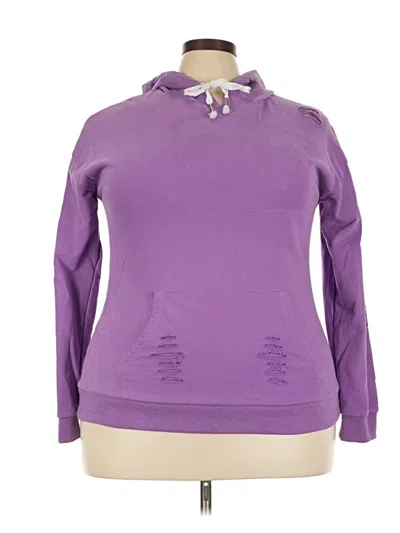 Pre-owned Assorted Brands Sweatshirt In Purple