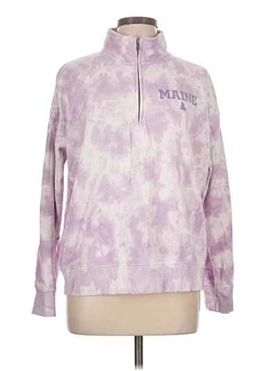 Pre-owned Assorted Brands Sweatshirt In Purple
