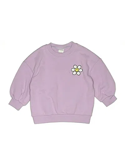 Pre-owned Assorted Brands Kids' Sweatshirt In Purple