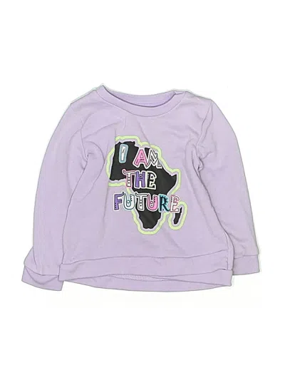 Pre-owned Assorted Brands Kids' Sweatshirt In Purple