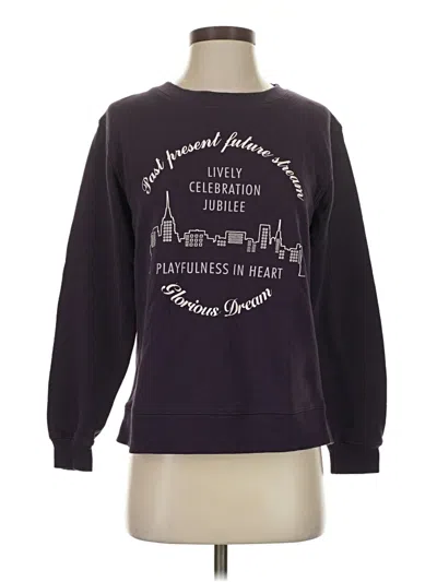 Pre-owned Assorted Brands Sweatshirt In Purple